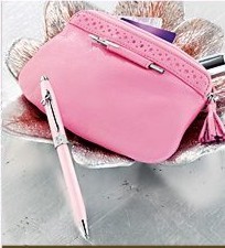 Cross Breast Cancer Pen and Pouch