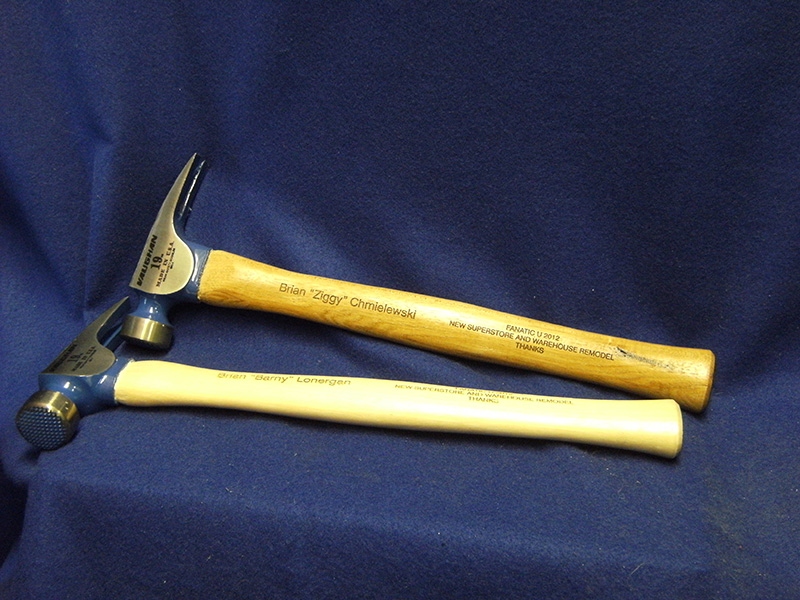 Hammer Engraved